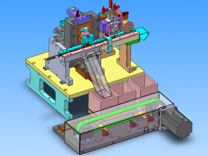 usb automatic assembly machine large equipment 3D मॉडल