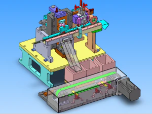 usb automatic assembly machine large equipment 3D Model