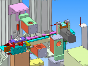 usb automatic assembly machine large equipment 3D मॉडल