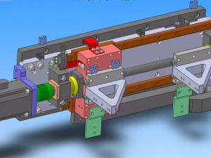 usb automatic assembly machine large equipment 3D Model