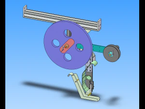 usb automatic assembly machine large equipment 3D Model