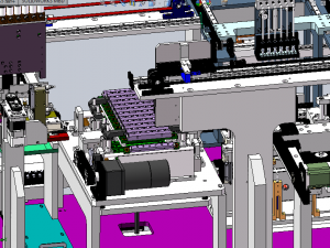 all in one machine for led component detection swing plate sealing and welding Modello 3D