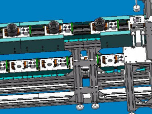 automatic production line of high power motor assembly line 3D मॉडल