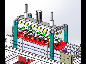 automatic test equipment for mobile phone usb charger 3D Model