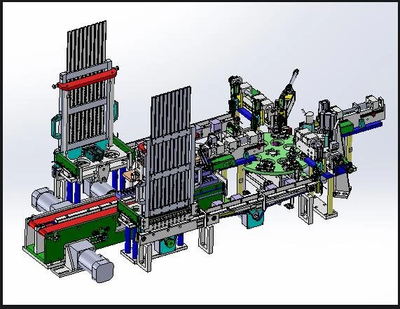 usb automatic assembly device 3D Model .c4d .max .obj .3ds .fbx .stl .blend 