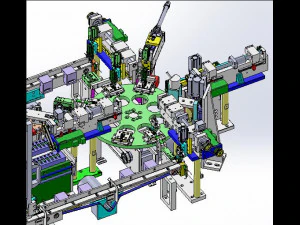 usb automatic assembly device 3D Model