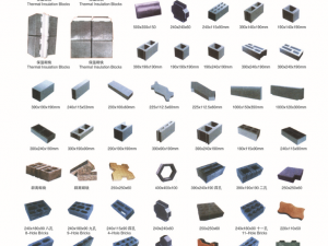 no burning brick machine hollow brick machine cement brick machine brick making machine 3Dモデル