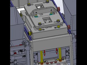 no burning brick machine hollow brick machine cement brick machine brick making machine 3Dモデル