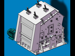 Impact crusher Model 3D