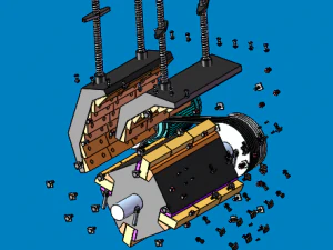 Impact crusher 3D Model