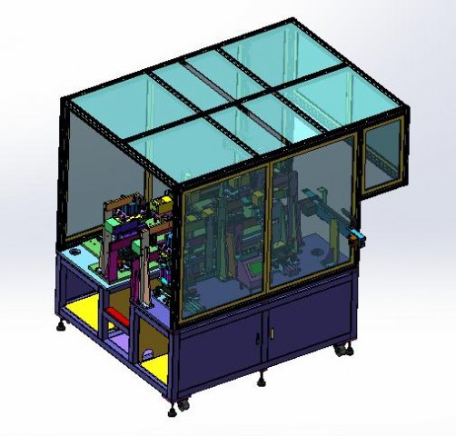 ffc soft flat wire punching machine and ccd visual inspection equipment 3D मॉडल .c4d .max .obj .3ds .fbx .stl .blend 