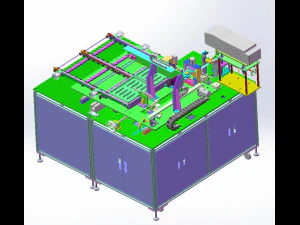 wire laser cutting peeling cutting machine ffc cutting machine 3D Model