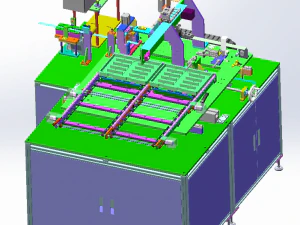 wire laser cutting peeling cutting machine ffc cutting machine 3D Model