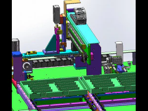 wire laser cutting peeling cutting machine ffc cutting machine 3D Model