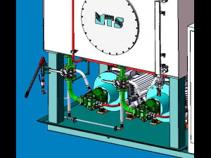 large hydraulic workstation 3D Model