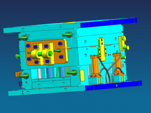 die for right rear door panel 3D Модель