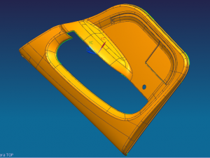 die for right rear door panel 3D Модель