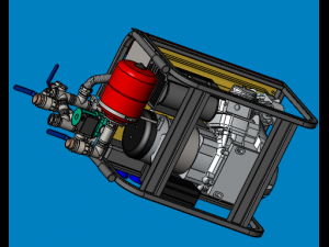 diesel generator 3D Model