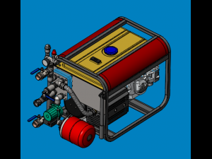 diesel generator 3D Model