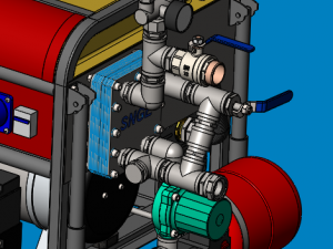 diesel generator 3D Model