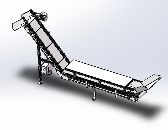 l-type conveyor 3D Модель .c4d .max .obj .3ds .fbx .stl .blend 