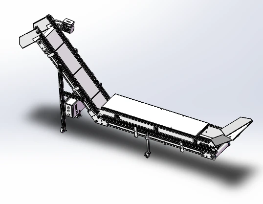 l-type conveyor 3D Model .c4d .max .obj .3ds .fbx .stl .blend 