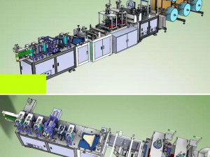 n95 mask machine 3D-Modell