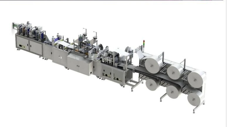 n95 mask machine 3D Model .c4d .max .obj .3ds .fbx .stl .blend 