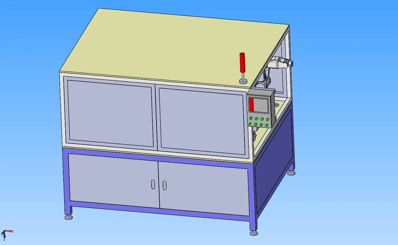 n95 mask winding stapling and cutting machine 3D Model .c4d .max .obj .3ds .fbx .stl .blend 