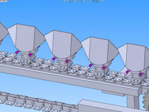 n95 mask winding stapling and cutting machine 3Dモデル