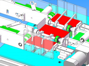 full set of drawings of automatic one drag two plane mask machine 3D 模型