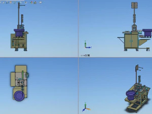 of pin press in machine 3D Model
