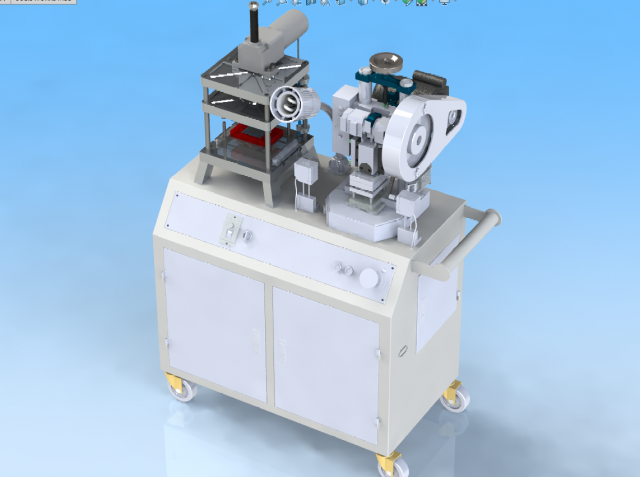punch press Model 3D .c4d .max .obj .3ds .fbx .stl .blend 