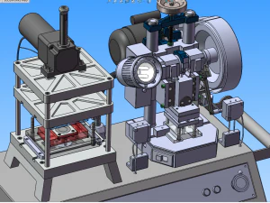 prensa perfuradora Modelo 3D