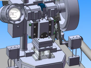 prensa perfuradora Modelo 3D