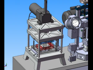 prensa perfuradora Modelo 3D