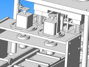 model of automatic one pull one point mask machine 3D Model