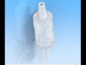 kn95 maske makinesi kalıbı 3D Model