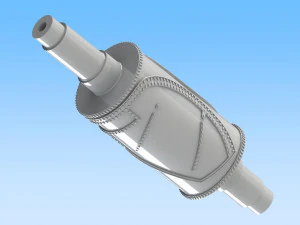 kn95 maske makinesi kalıbı 3D Model