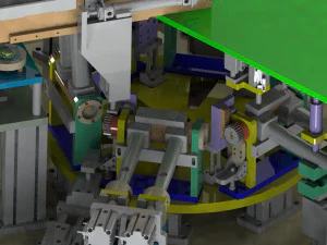 electric toothbrush handle assembling machine 3D Model