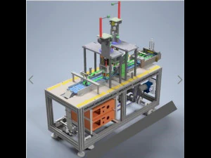 フェイスマスクイヤーループ溶接機 3Dモデル