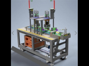 facemaskearloopweldingmachine 3D Modell