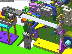 power cord adhesive tape machine 3D Model