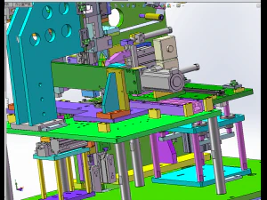 power cord adhesive tape machine 3D Model