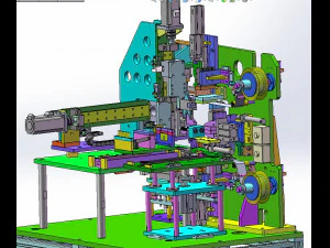 power cord adhesive tape machine 3D Model