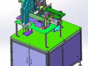 power cord adhesive tape machine 3D Model