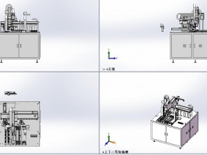 electronic products automatic laminating machine 3D Model