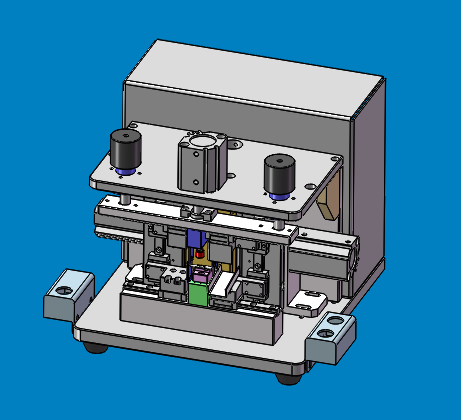 wire breaking and peeling machine Model 3D .c4d .max .obj .3ds .fbx .stl .blend 