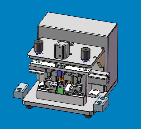 wire breaking and peeling machine 3D Model .c4d .max .obj .3ds .fbx .stl .blend