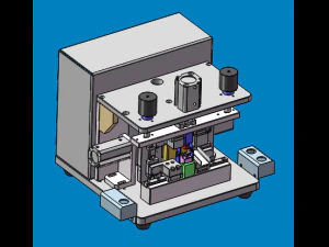 wire breaking and peeling machine 3D Model